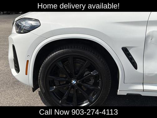 Alpine White 2024 BMW X3 sDrive30i