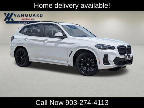 Alpine White 2024 BMW X3 sDrive30i