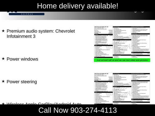 Mineral Gray Metallic 2022 Chevrolet Malibu FWD RS