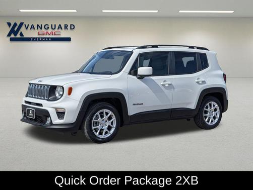 Alpine White Clearcoat 2019 Jeep Renegade Latitude