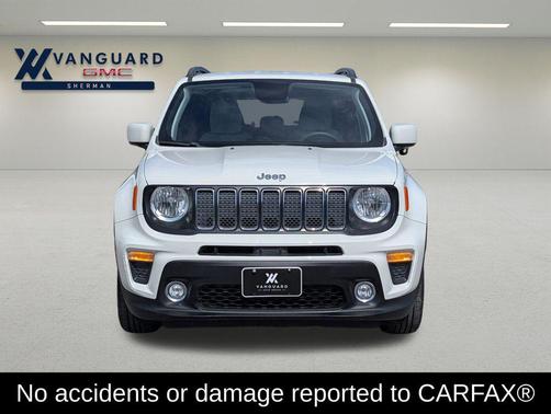 Alpine White Clearcoat 2019 Jeep Renegade Latitude