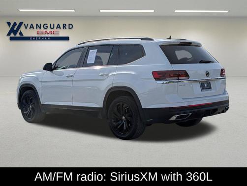 Pure White 2023 Volkswagen Atlas 3.6L SE w/Technology