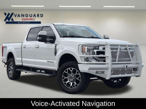 Star White Metallic Tri-Coat 2021 Ford F-250 Lariat
