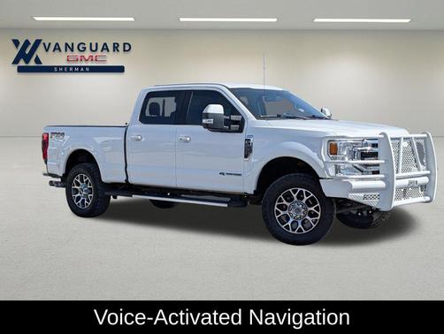 Star White Metallic Tri-Coat 2021 Ford F-250 Lariat