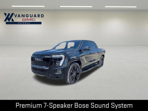 Onyx Black 2025 GMC Sierra EV Max Range Denali