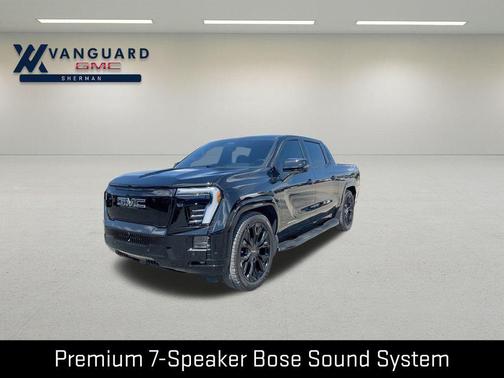 Onyx Black 2025 GMC Sierra EV Max Range Denali