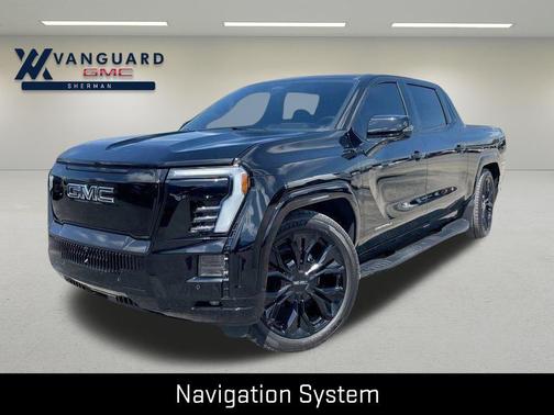 Onyx Black 2025 GMC Sierra EV Max Range Denali