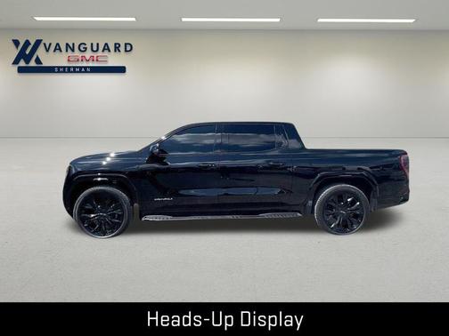 Onyx Black 2025 GMC Sierra EV Max Range Denali