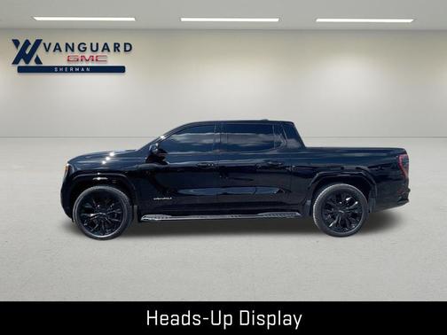 Onyx Black 2025 GMC Sierra EV Max Range Denali