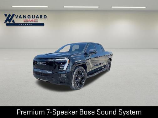 Onyx Black 2025 GMC Sierra EV Max Range Denali