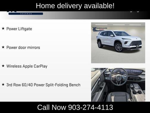Summit White 2025 Buick Enclave Preferred FWD