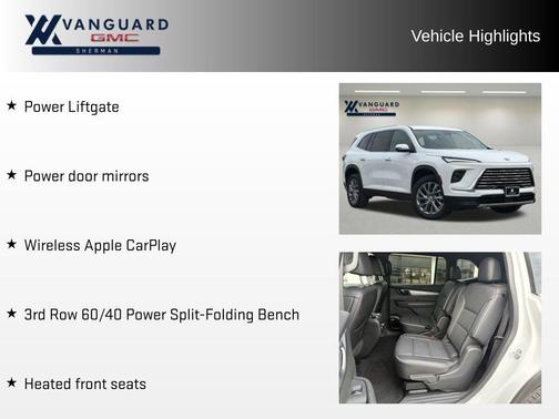Summit White 2025 Buick Enclave Preferred FWD
