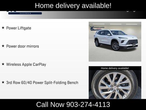 Summit White 2025 Buick Enclave Preferred FWD