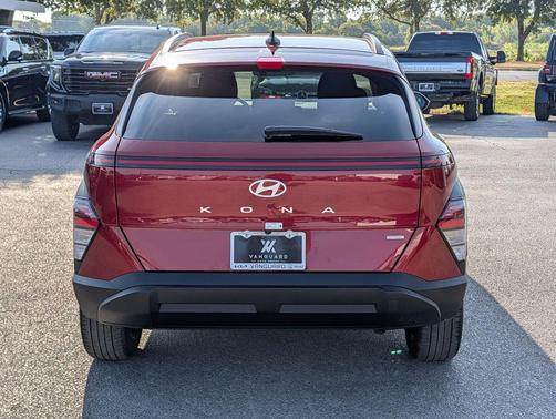 Ultimate Red Metallic 2025 Hyundai KONA SEL