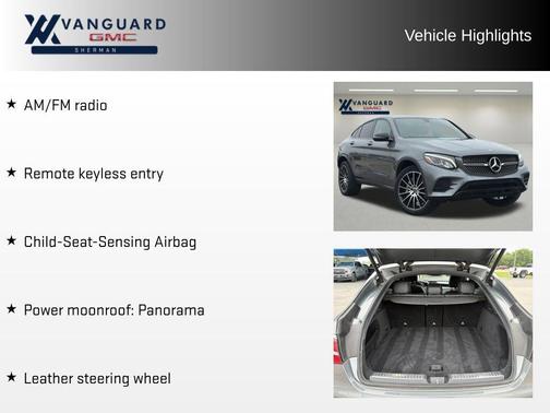 Selenite Grey Metallic 2019 Mercedes-Benz GLC 300 4MATIC Coupe