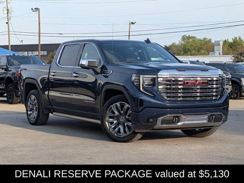 Pacific Blue Metallic 2023 GMC Sierra 1500 Denali
