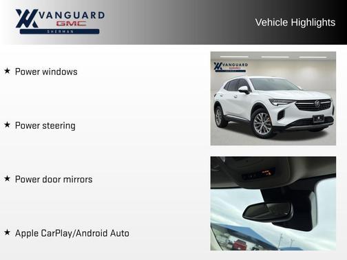 Summit White 2023 Buick Envision Preferred FWD