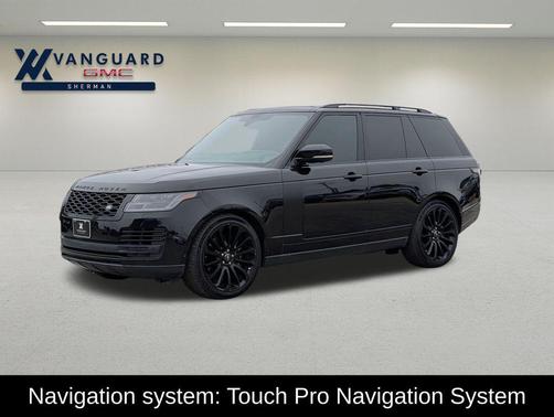Santorini Black Metallic 2019 Land Rover Range Rover 5.0L V8 Supercharged