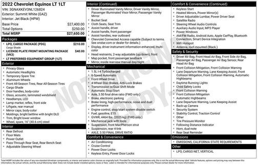 2022 Chevrolet Equinox 1LT