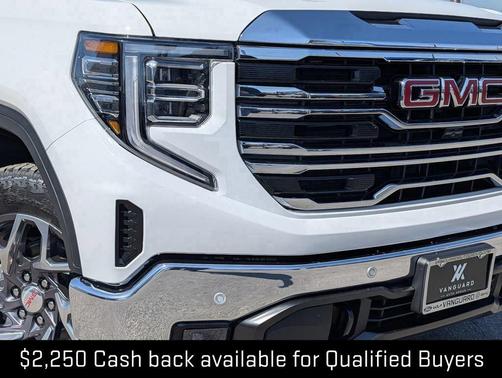 Summit White 2026 GMC Sierra 1500 SLT