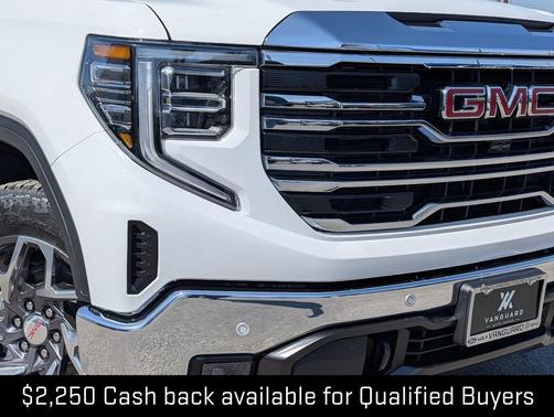 Summit White 2026 GMC Sierra 1500 SLT
