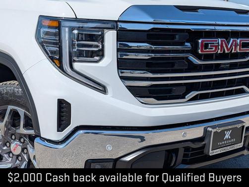 Summit White 2026 GMC Sierra 1500 SLT