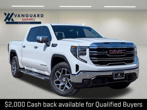 Summit White 2026 GMC Sierra 1500 SLT