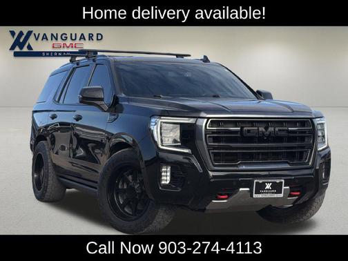 Onyx Black 2021 GMC Yukon 4WD AT4