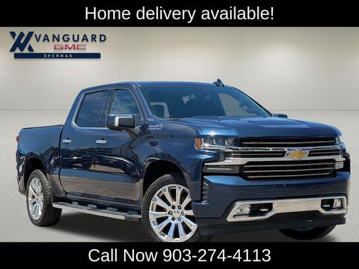 Northsky Blue Metallic 2020 Chevrolet Silverado 1500 High Country