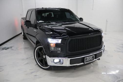 Shadow Black 2017 Ford F-150 Lariat