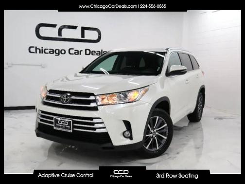 Blizzard Pearl 2017 Toyota Highlander XLE