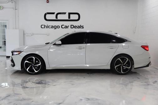 Platinum White Pearl 2019 Honda Accord Sport 2.0T