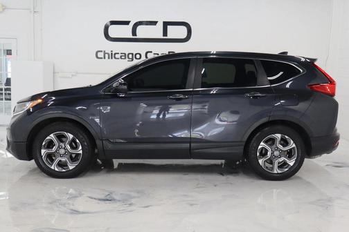 Gray 2018 Honda CR-V EX-L