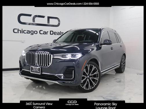Arctic Gray Metallic 2019 BMW X7 xDrive40i