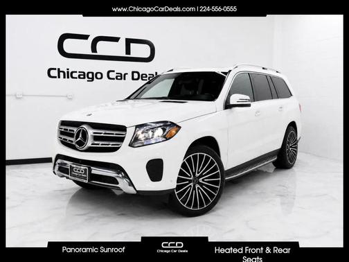 White 2017 Mercedes-Benz GLS 450 4MATIC