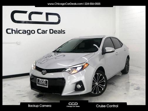 Classic Silver Metallic 2014 Toyota Corolla S Plus