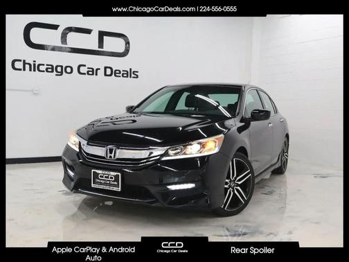 Crystal Black Pearl 2017 Honda Accord Sport