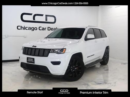 Bright White Clearcoat 2017 Jeep Grand Cherokee Altitude