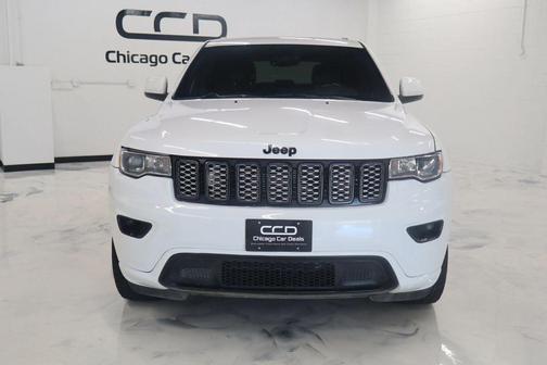 Bright White Clearcoat 2017 Jeep Grand Cherokee Altitude