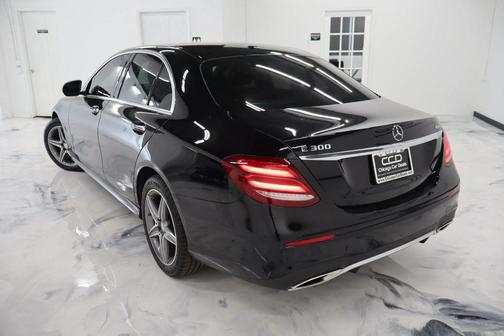 Black 2017 Mercedes-Benz E-Class E 300 4MATIC Sedan 4D