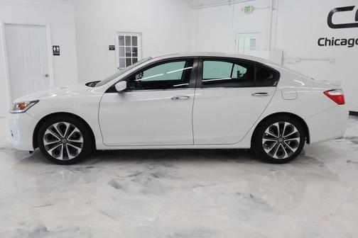 White Orchid Pearl 2014 Honda Accord Sport