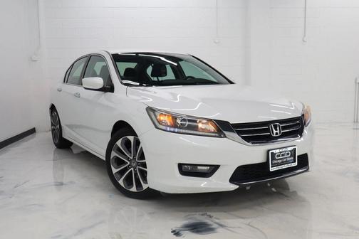 White Orchid Pearl 2014 Honda Accord Sport
