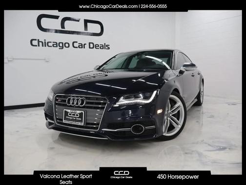 Blue 2015 Audi S7 4.0T