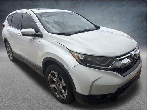 Platinum White Pearl 2019 Honda CR-V EX