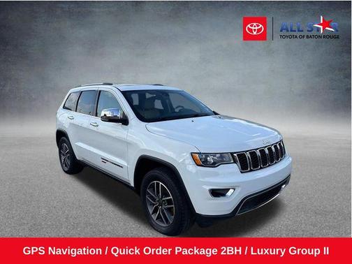 Bright White Clearcoat 2020 Jeep Grand Cherokee Limited