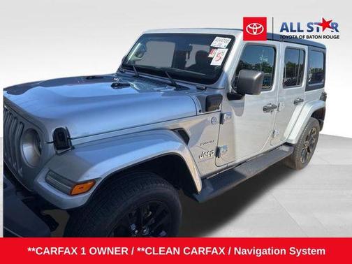 Silver Zynith Clearcoat 2023 Jeep Wrangler 4xe Sahara