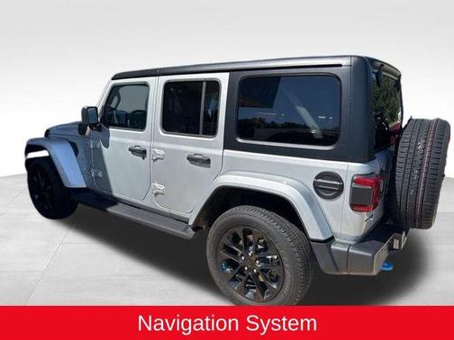 Silver Zynith Clearcoat 2023 Jeep Wrangler 4xe Sahara