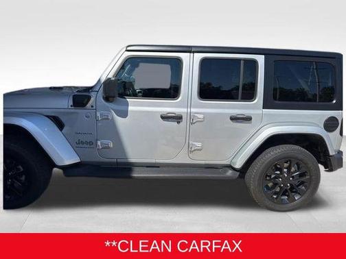 Silver Zynith Clearcoat 2023 Jeep Wrangler 4xe Sahara