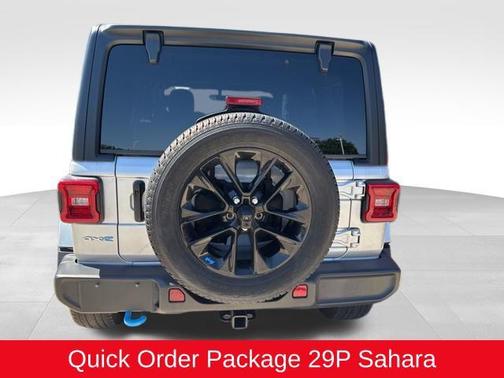 Silver Zynith Clearcoat 2023 Jeep Wrangler 4xe Sahara