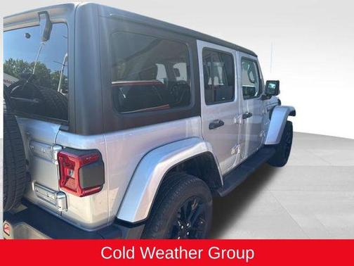 Silver Zynith Clearcoat 2023 Jeep Wrangler 4xe Sahara